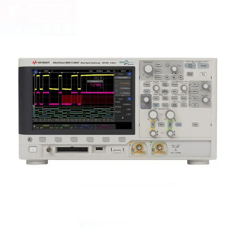 

Пропускная способность Keysight 500 МГц 2 аналоговых канала 16 цифровых каналов MSOX3052T осциллограф с смешанным сигналом