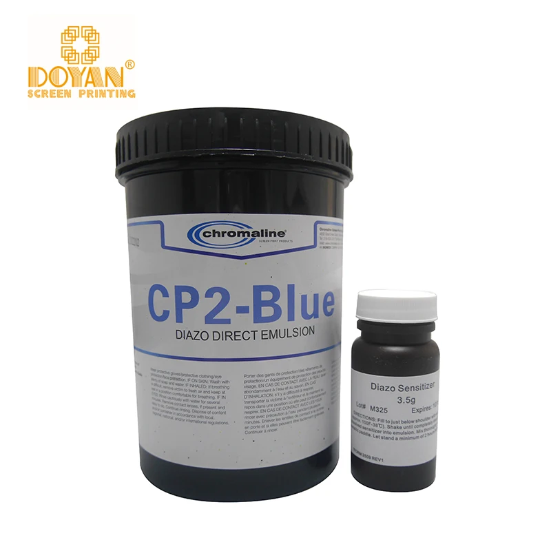 Best quality CP2 Diazo Photo Emulsion for screen printing from Doyan