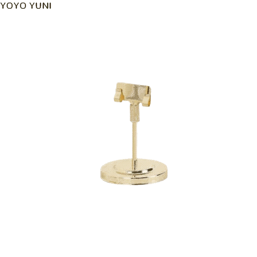 Decoration Vertical Photo Clip Stand Stable Base Portable Memo Clip Holder Stainless Steel Metal Place Card Holder Wedding