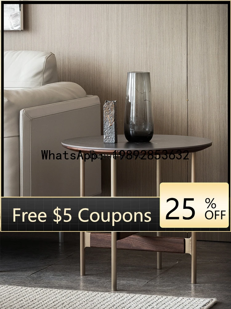 

Z3 Solid wood rock slab coffee table living room home coffee table simple and modern