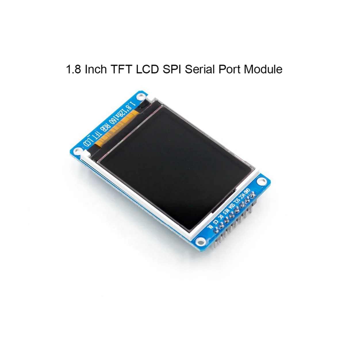 1.8 Inch Full Color 128X160 Spi Full Color Draagbare Tft Lcd-Display Module St7735 S 3.3V Vervangen Oled Voeding