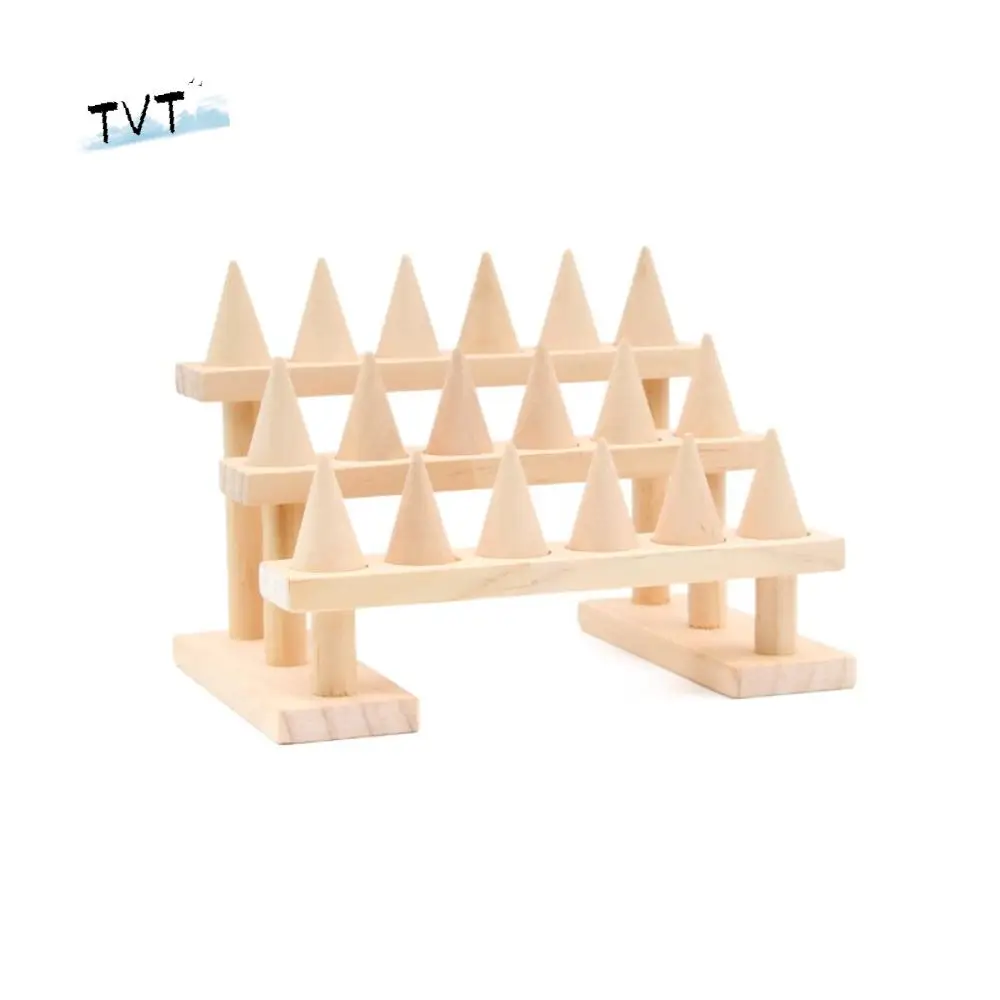 

Multi-layer Cone Ring Display Stand Modern Organizer Bangle Storage Tray Bracelets Necklace Space Saving