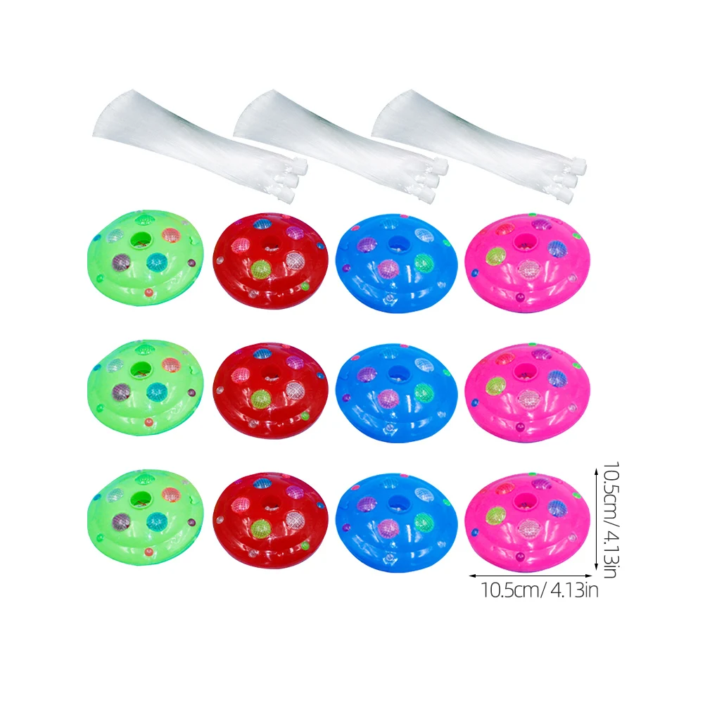 

12Pcs Fiber Optic Lamps Color Changing Lights Party Ambient Lighting Christmas Decorative Accessories
