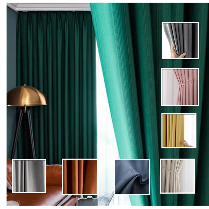 310cm Height European Curtain 70-95% Blackout Bedroom Cortinas de Dormitorio Living Room Heat Insulation Drapes