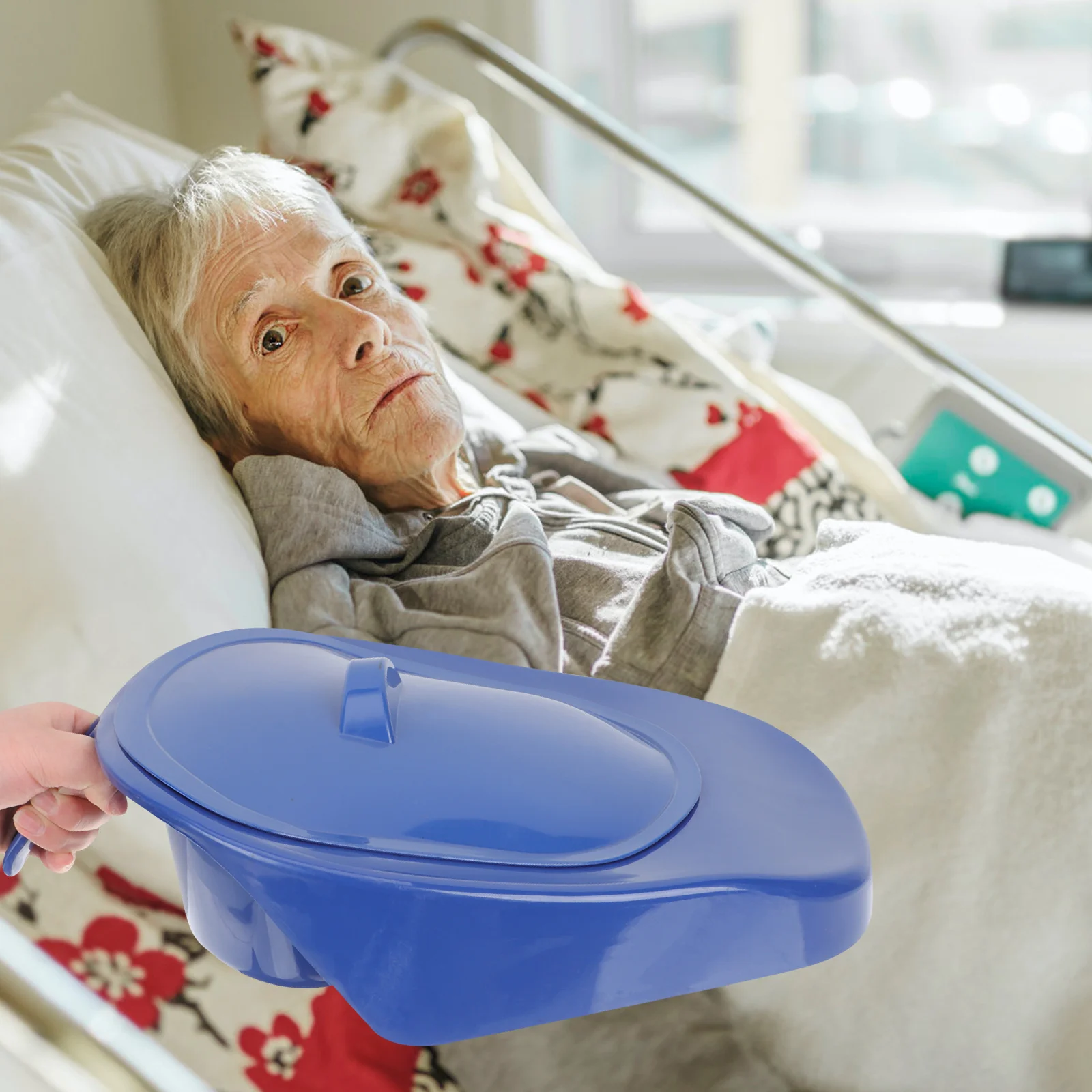 

Bedpan For Elderly Women Men Smooth Non-Stick Portable Urinal For Bedridden Patient Home Care Bedpans Plastic Urinal
