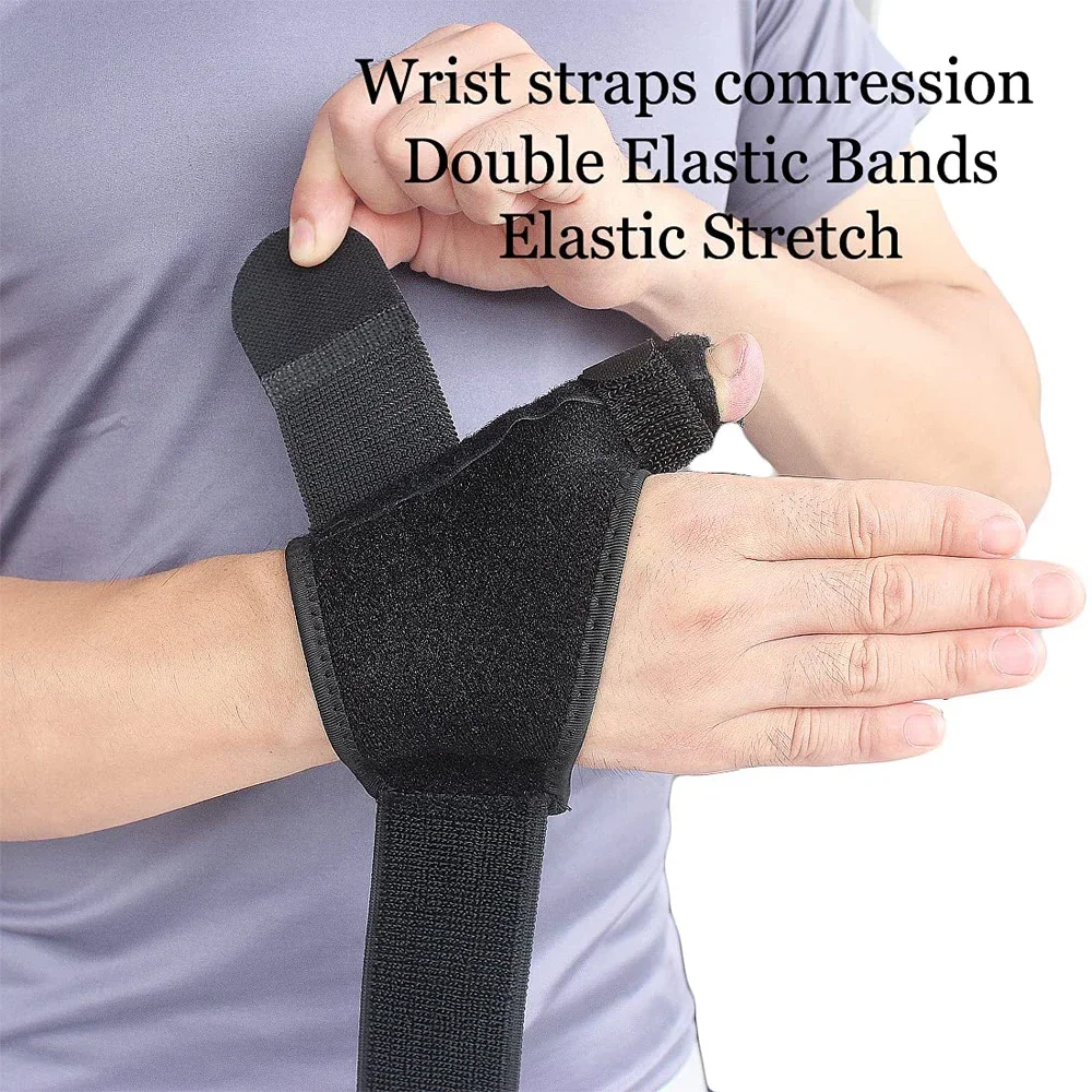 1Pcs Wrist Brace Thumb Brace, Wrist Support Finger Splint Support fixator, Suitable Arthritis,Sprain Hand Support Pain Relief