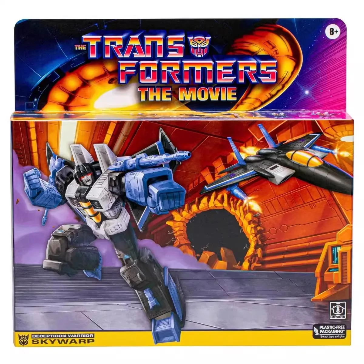 Transformers Retro Transformers The Movie Classic G1 Skywarp TF1986 Perceptor Starscream Autobot Hot Rod Hound Action Figure Toy