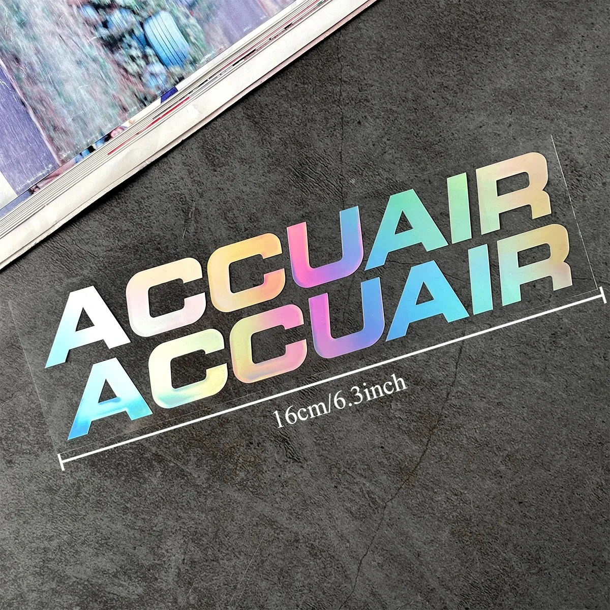 1Set ACCUAIR Bike Frame Sticker Multi-Color Waterproof Vinyl Decal for Road Bike Mountain Bicycle
