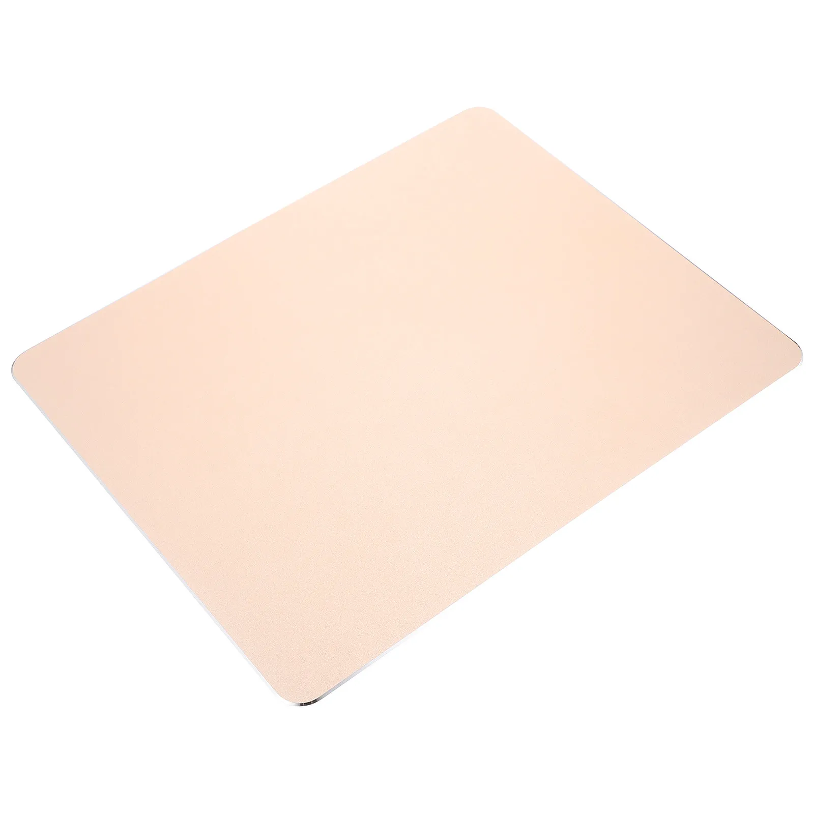Double Sided Aluminum Alloy Mouse Pad Square Metal Mouse Mat Non Slip Desk Mat for Office Gaming Computer Office Desk Pad view 3
