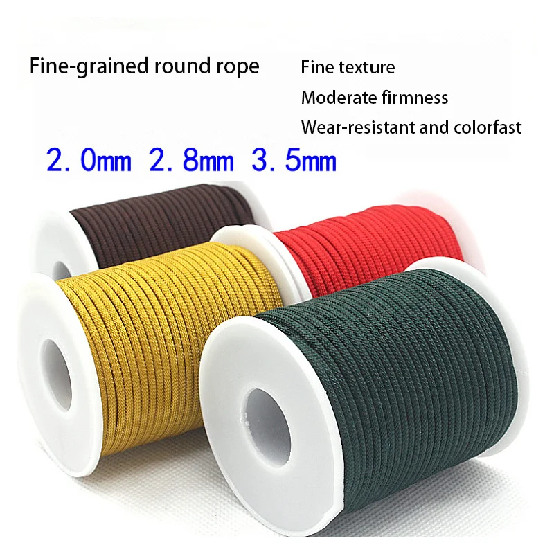 

2/2.8/3.5mm Nylon Thread String Cord For DIY Braided Bracelets Necklace Beading Jewelry Making Handicraft Materials Accessories