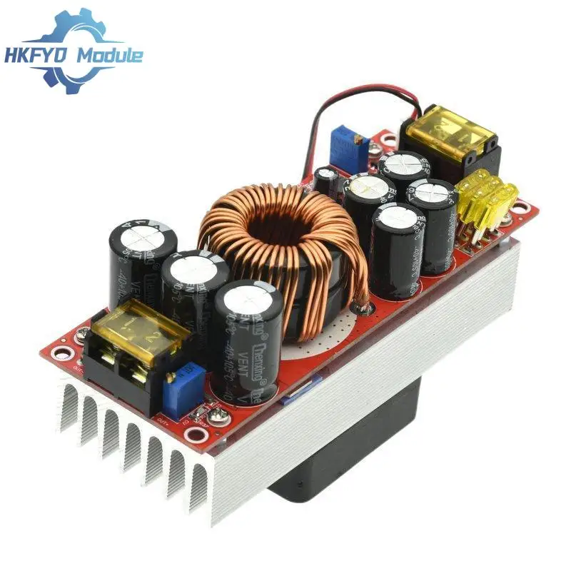 1800W 40A DC-DC Boost Converter Step Up Power Supply Module 10-60V To 12-90V Adjustable Voltage Charger