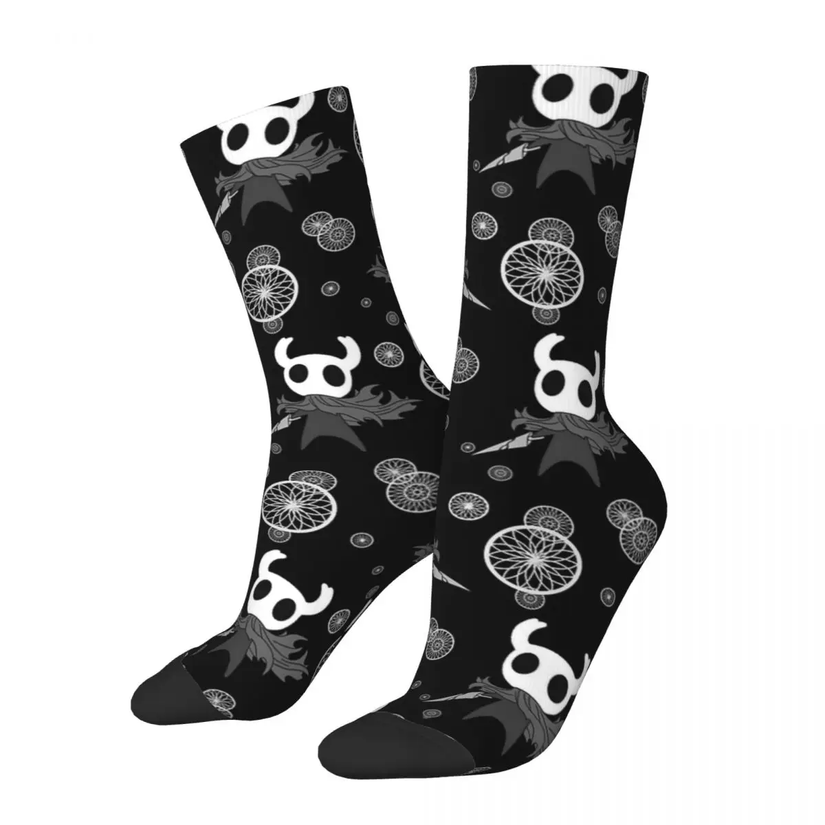 

Winter Warm Fashion Women Men Hollow Knight Socks Breathable Soccer Socks