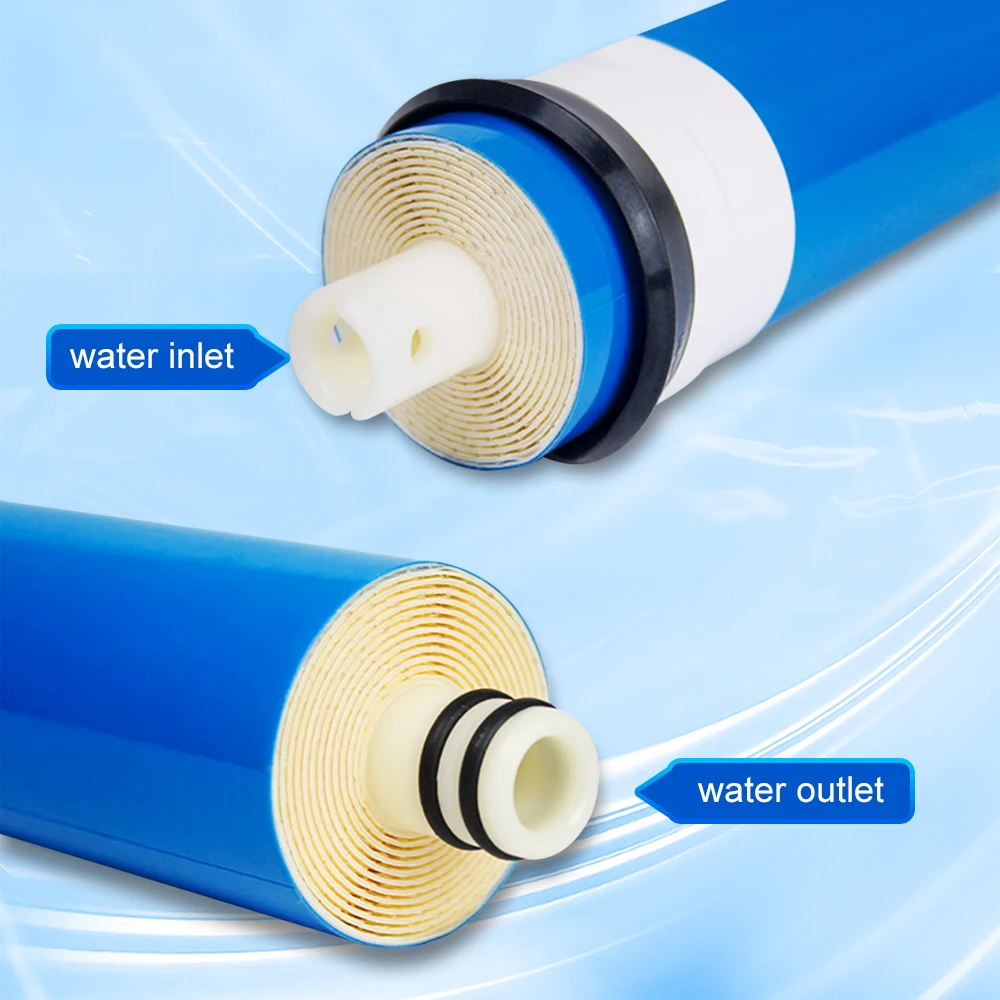 1812-50G/75G/100G/150GPD Home kitchen reverse osmosis membrane replacement water system filter purifier