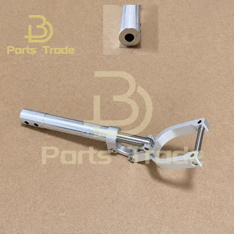 for Height 115mm to 205mm D4/D5 Strengthened Damping Kneeling Landing Gear Worm Shock Tripod for 5-10kg RC Aircraft EDF Plane