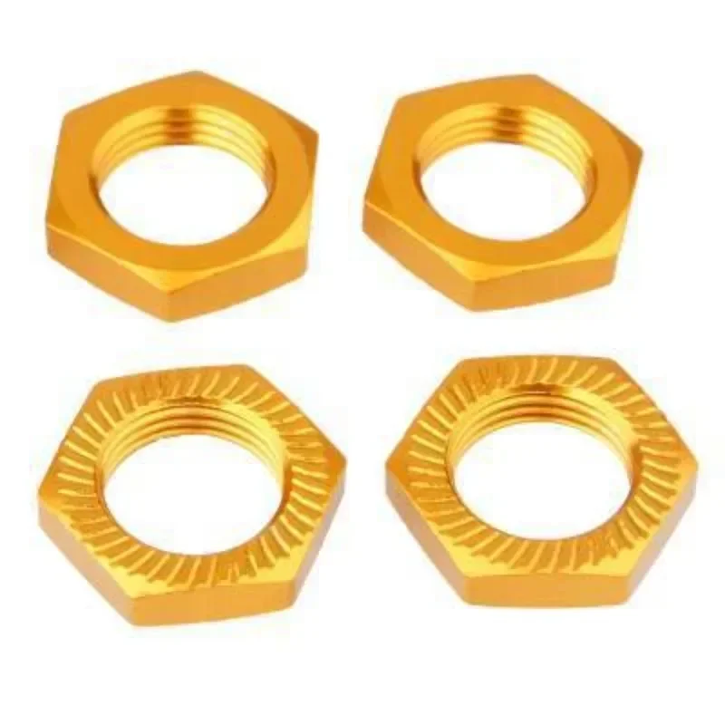 

4Pcs 17mm Wheel Hex Hub Nuts Mount for 1/8 Scale RC Crawler Car Trxs X-MAXX 77086-4 HSP TRX4 1:8 RC Parts