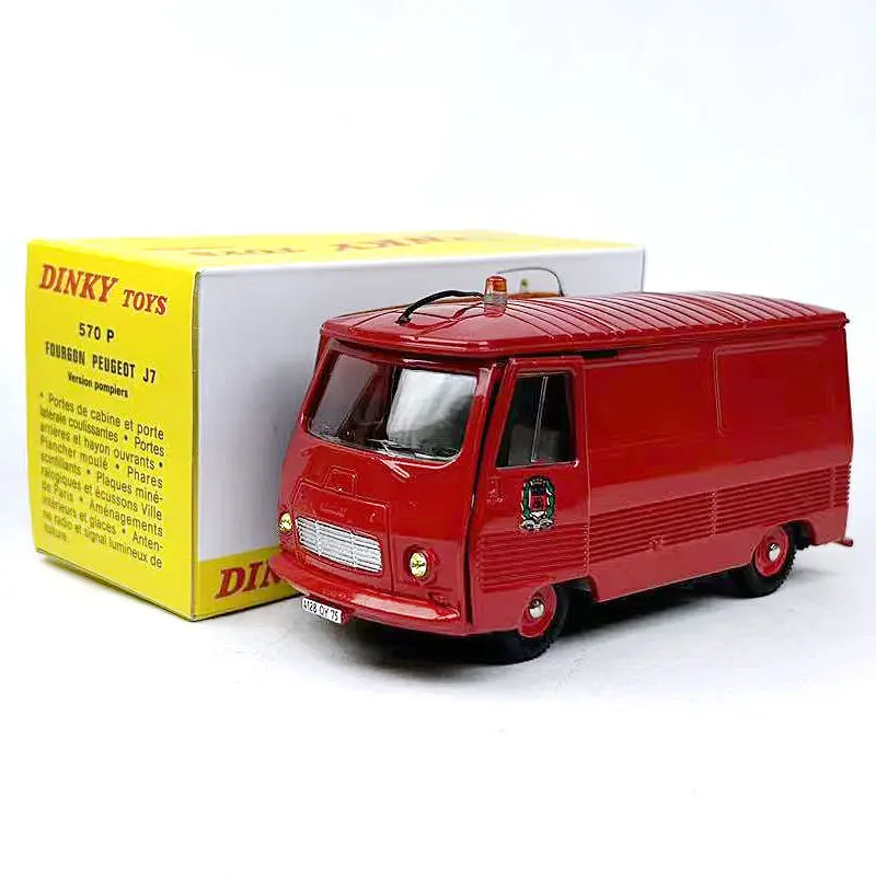 

DINKY TOYS 1:43 PEUGEOT J7 FOURGON Alloy Car Diecasts & Toy Vehicles Car Model Miniature Scale Model Car For Children