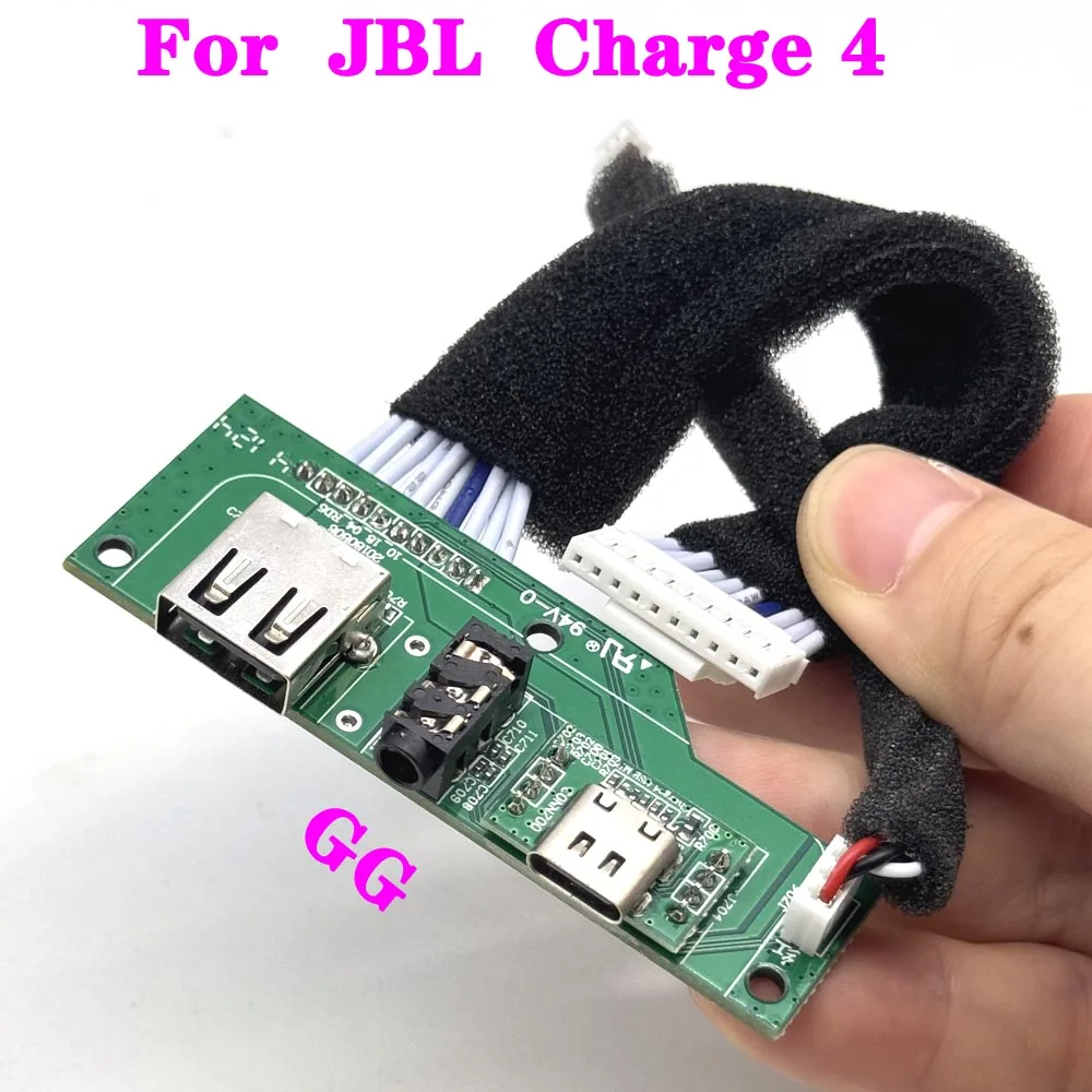 

New 1PCS For JBL charge 4 GG Power Supply Board Jack Connector Bluetooth Speaker Type-C USB Charge Port brand Socket