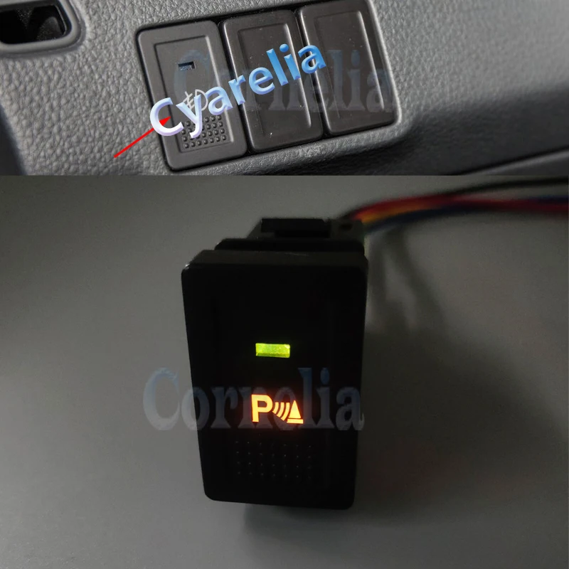 Car P-Radar Parking Sensor Switch with Connecting Wire for Suzuki Swift SX4 Alto Grand Vitara 2006 2007 2008 2009 2010 2011 2012