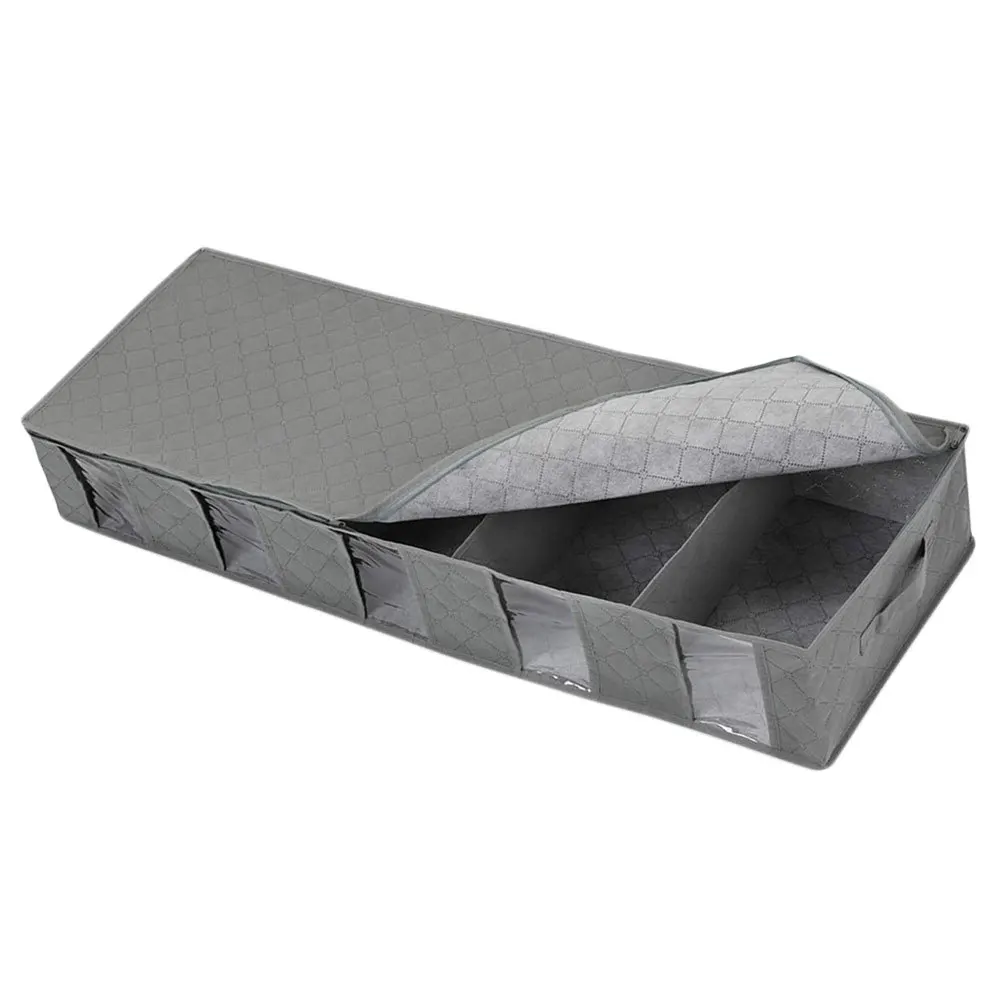 

1Pcs Thickened Non-Woven Storage Box Large Capacity Foldable Quilt Bag for Blankets Clothes Organization Waterproof Dust-Proof