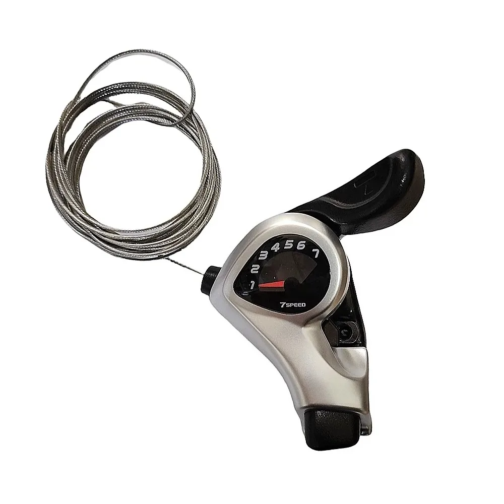 Palanca cambios gatillo 7 velocidas para bicicleta eléctrica OUXI V8 V20 palanca cambios velocidad trasera re