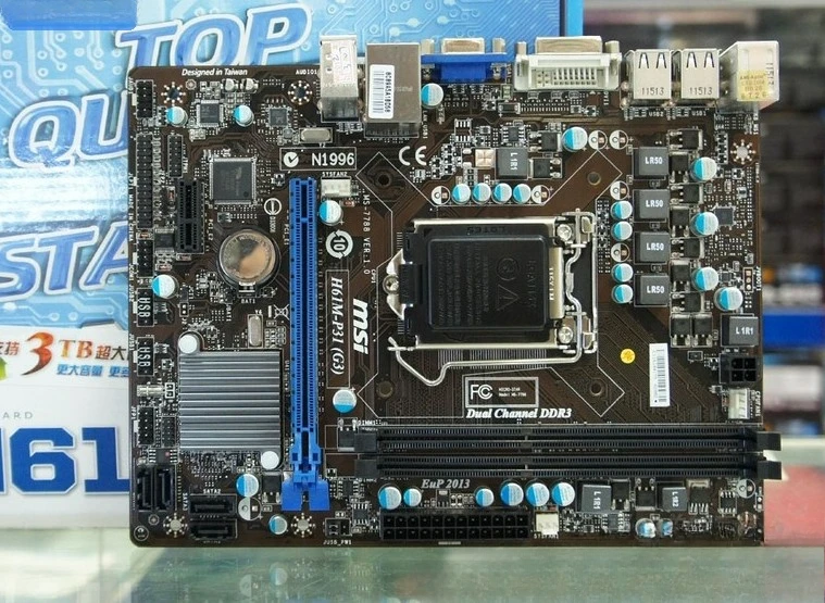 

For MSI H61M-P31 (G3) all solid state H61 main board support 22nm 1155 pin integrated main board