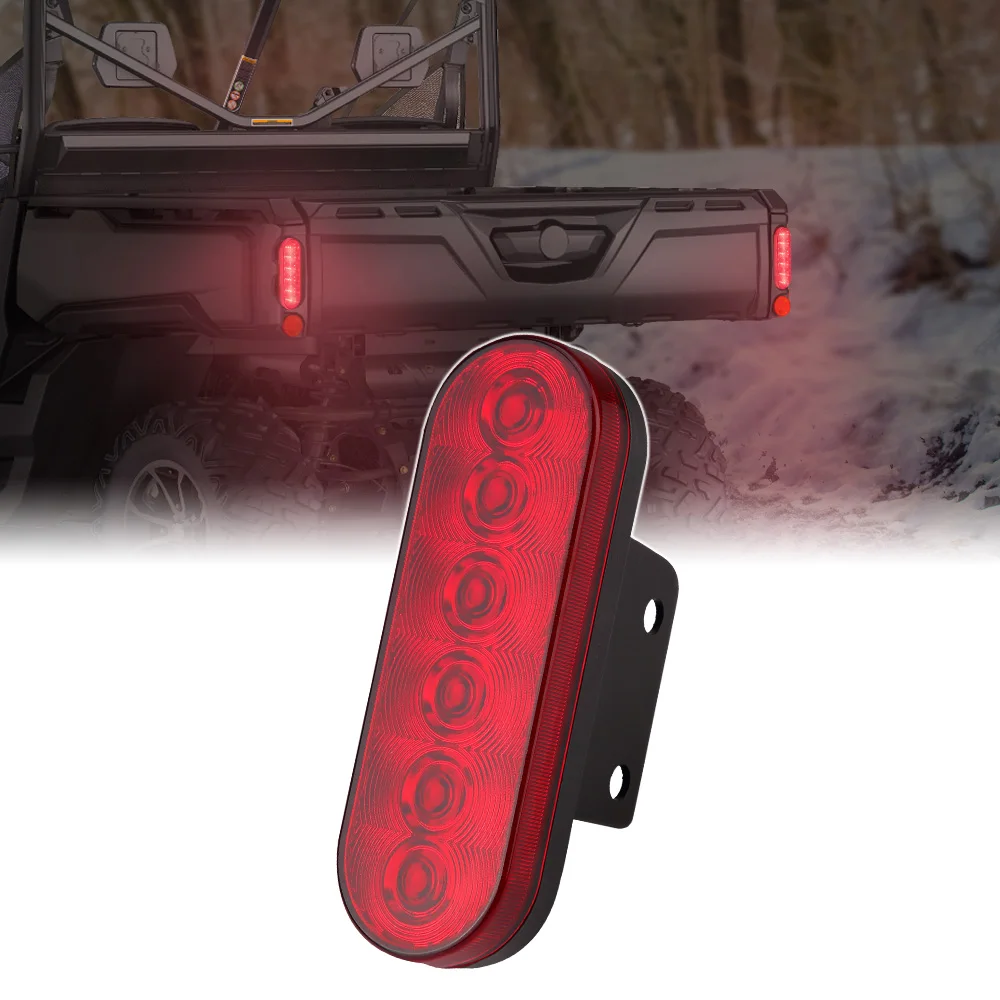 

1 шт. светодиодный задний фонарь для Can-Am Defender/Defender MAX HD5 HD8 HD10 UTV красный задний фонарь стояночного тормоза в сборе 710004257