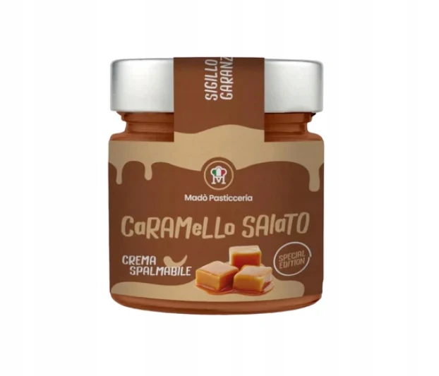 Sahne Salziges Karamell Crema di Caramello Salat 200g - Mado