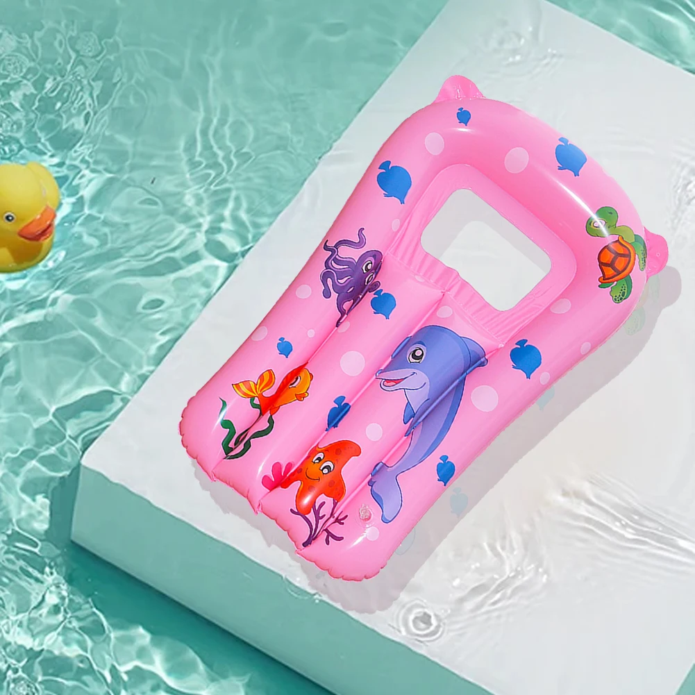 Kids Inflatable Surfboard Floatation Devices Floating Surfboard Surf Kickboard for Summer Beach Outdoor Water Sports Children