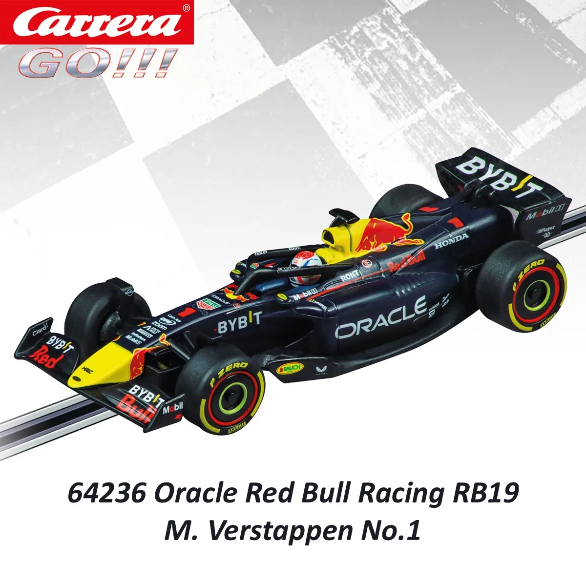 Carrera Slot Car 1:43 GO F1 64236 Oracle Red Bull Racing RB19 / 64238 Mercedes-AMG F1 W14 E /  64239 Ferrari SF-23