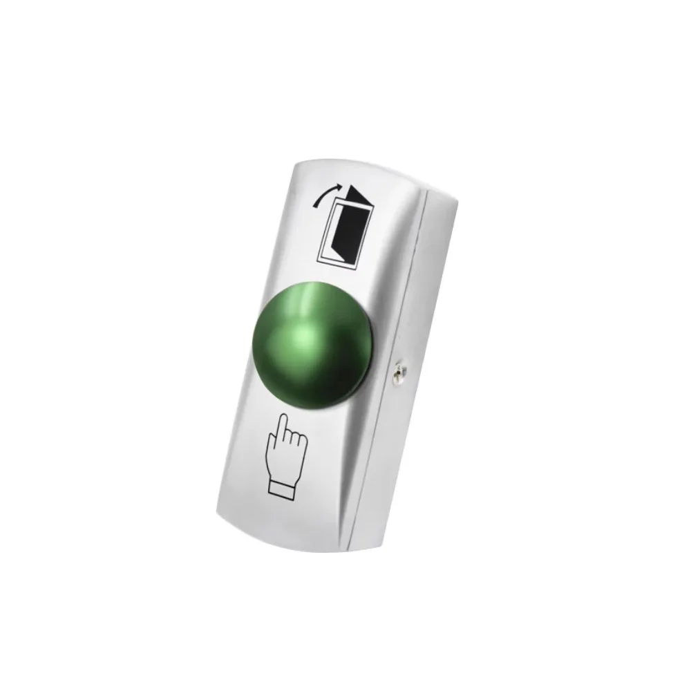 Emergency Exit Push Button - Metal Zinc Alloy Mushroom Head for Door/Gate Release (IP65 Rated)