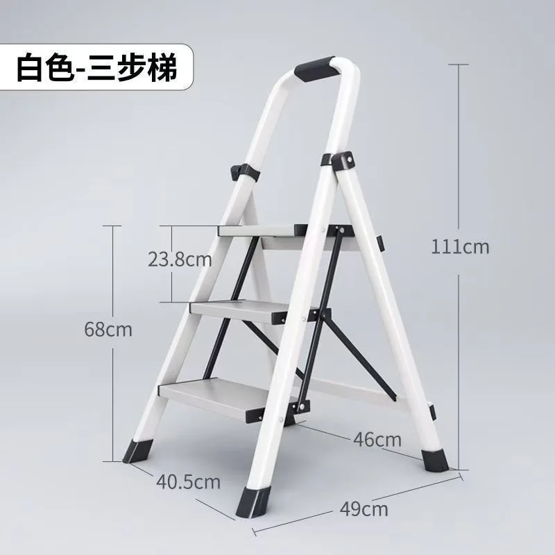 D20 Multifunctional Ladder Household Ornament Folding Telescopic Ladder Ultra Light Ornament Ladder Ornament