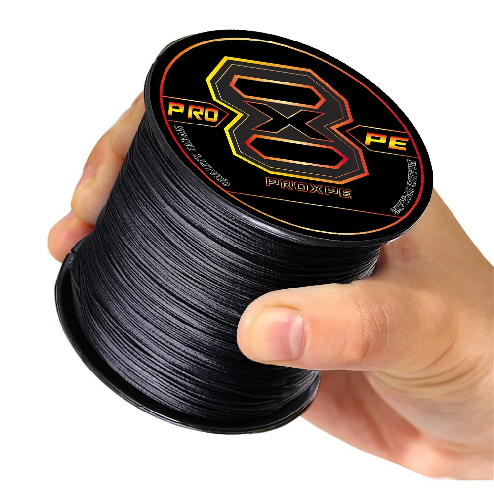 PROXPE 8 Strands 100M 300M 500M  Multifilament PE Braided Fishing Line 8-80LB Super Strong Smooth Durable Carp Seawater Pesca