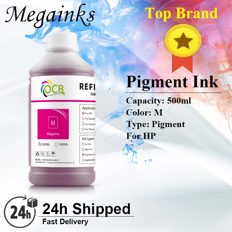 Imagem -04 - Recarga Tinta do Pigmento Apropriada para hp 973 973x Pagewide 452dw 452dn 477dw 477dn 552dw 577dw 577z P55250dw P57750dw Tinta de Ciss 500ml Pcs