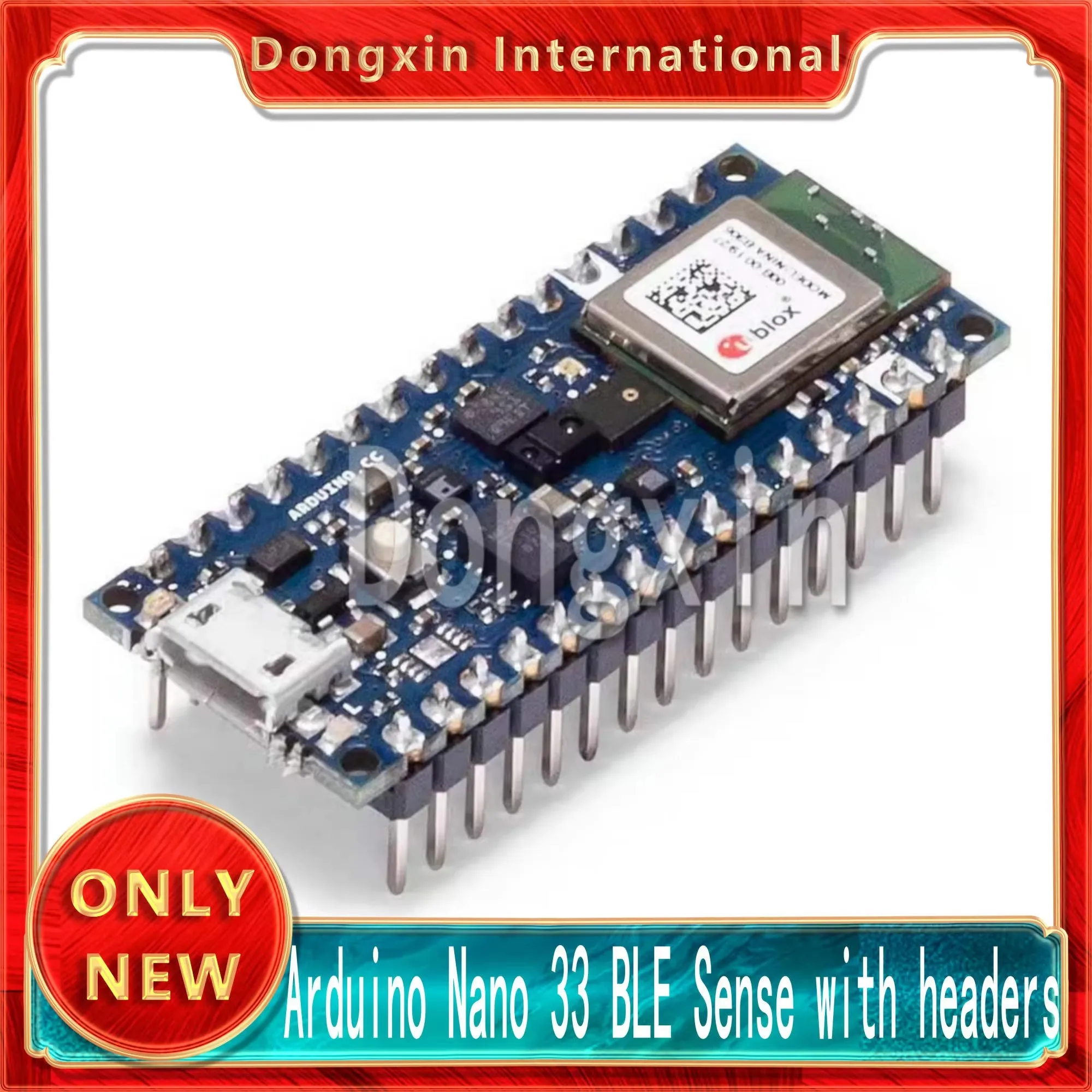 

Импортировано из Италии Arduino Nano 33 BLE Sense с разъемами ABX00035 70 31 69