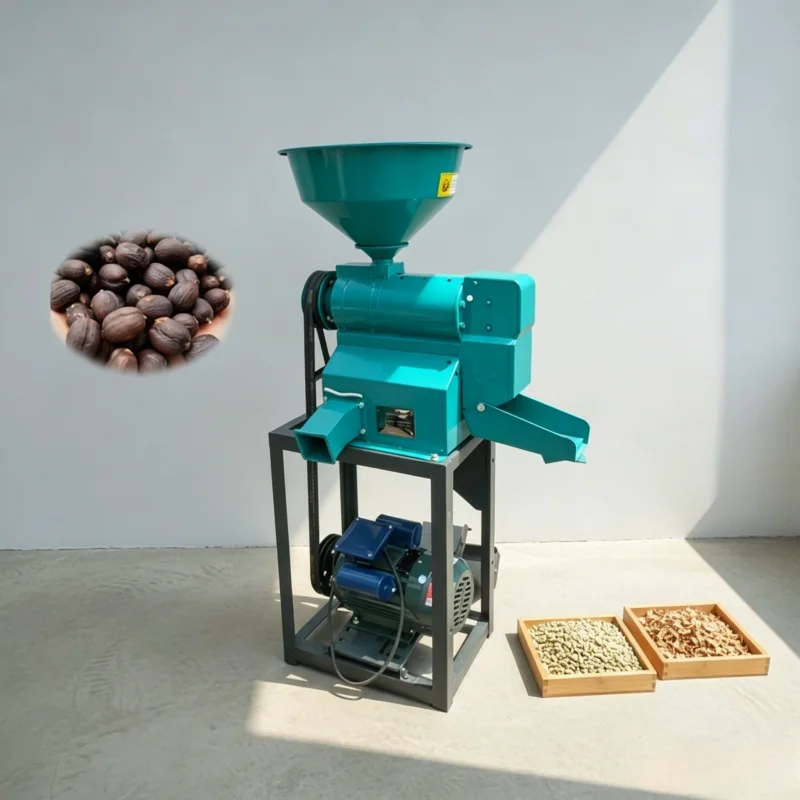 Multifunctional Coffee Bean Huller Dry Wet Dual-Use Coffee Peeler Parchment Husk Removing Machine For Farm