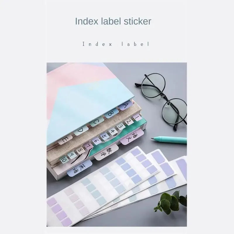 Sticky Notes Loose-leaf Paper Index Stickers Label Stickers Classification Instructions Sticky Strong Bookmark