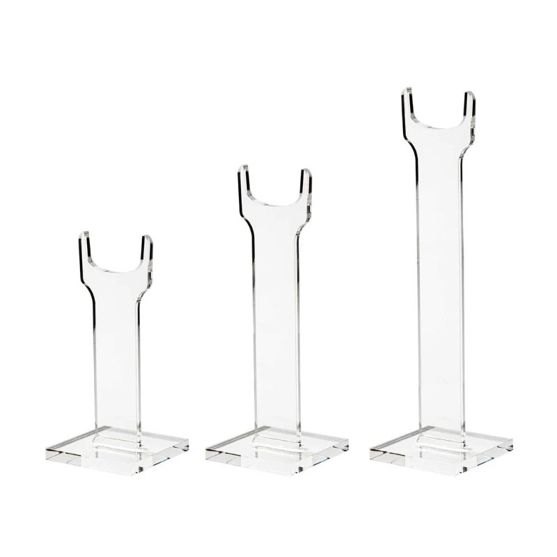 Reliable Rifles Display Rack Space Saving Toy Exhibition Stand Acrylic Storage Stands Stable Shelf for Kids