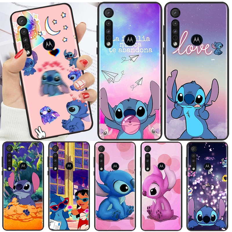 Stitch Abomination Monster Phone Case For Motorola Moto G60S G60 Edge 20 E20 E7i E6i E6S G9 G8 Plus G Power One Fusion Black TPU