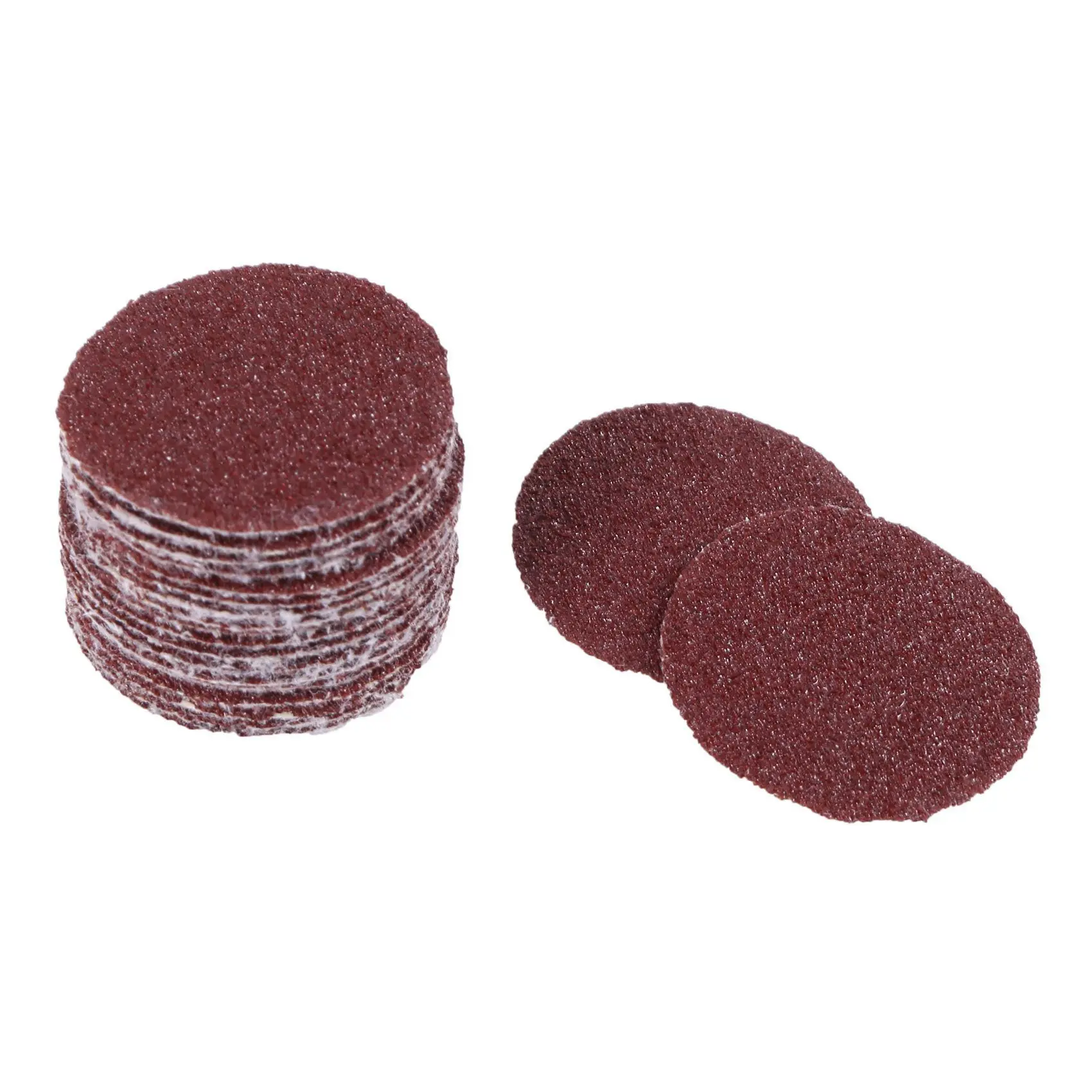 

ABMS-200Pcs 25 мм 1-дюймовый шлифовальный диск Шлифовальный диск 100-3000 Зернистая бумага с 1-дюймовой абразивной полировальной пластиной + хвостовик 1/8 дюйма