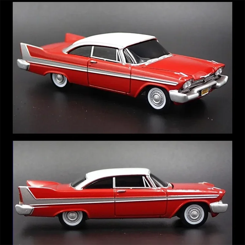 Greenlight Diecast 1/64 Scale 1958 Plymouth Fury Simulation Alloys Car Model Toys Collection Display