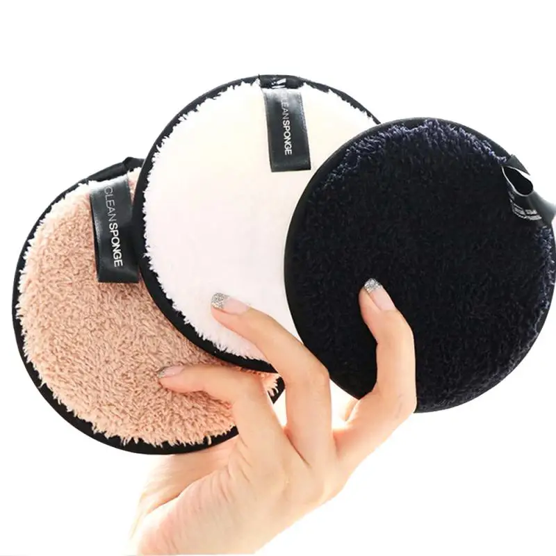 Make-up Entferner Pads Kosmetik wieder verwendbare Gesichts tuch Make-up Tücher Tuch wasch bare Watte pads Hautpflege Reinigung Puff Tool