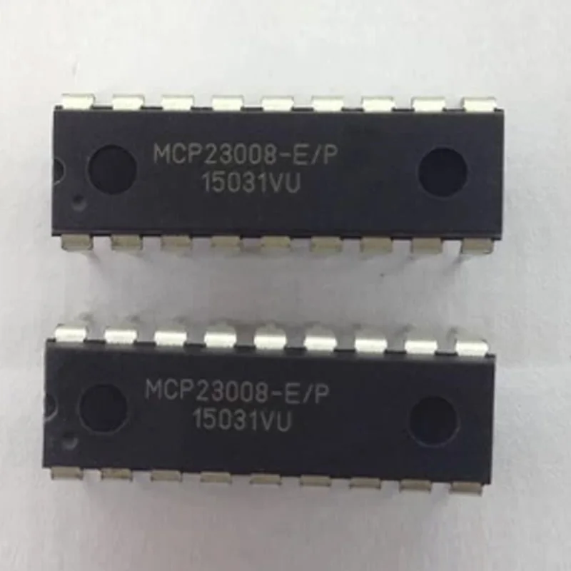 Brand New Original Mcp23008-E/P Direct Plug-In Dip-18 8-Bit I/O Expander, Serial Interface