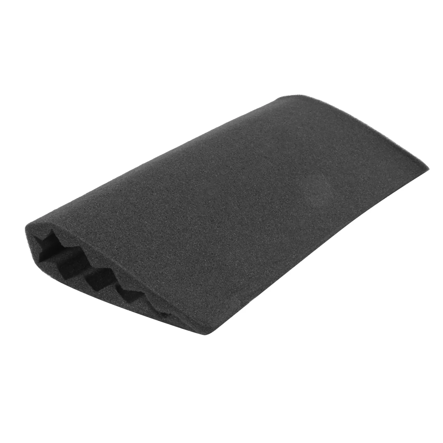 BMBY-48 Peças de Painéis Acústicos Pretos, Espuma de Isolamento Sonoro, Placas Acústicas para Estúdio, Espuma Acústica em Cunha 2.5 X 30 X 30Cm