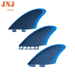 JNJ-FCS II Future Fiberglass Surfboard Keel Twin Fin Thruster CNC Finlished