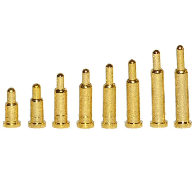 20PCS Battery Spring Pogo Pin PCB Height 2 2.5 3 3.5 4 4.5 5 5.5 6 6.5 7 7.5 8 8.5 9 9.5 10 10.5 11  12mm Connector Test Probe