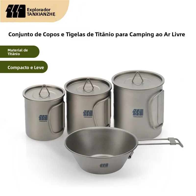 portable-pure-titanium-nesting-bowl-300ml-outdoor-travel-camping-sunscreen-sleeve-titanium-dining-set-lightweight-durable