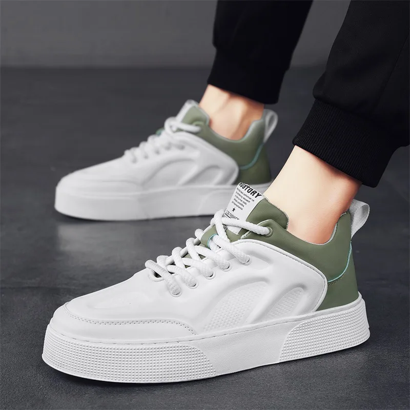 

Men's board shoes burst fashion low-top color matching fashion shoes comfortable all lightweight high appearance level sports ca