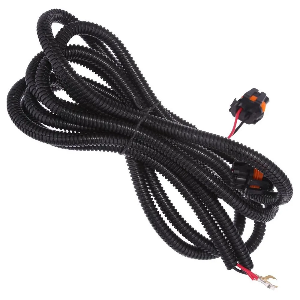 

2 Pins Fog Light Wiring Harness Kit Plastic and Metal For Chevrolet Silverado 1500 2003-2006