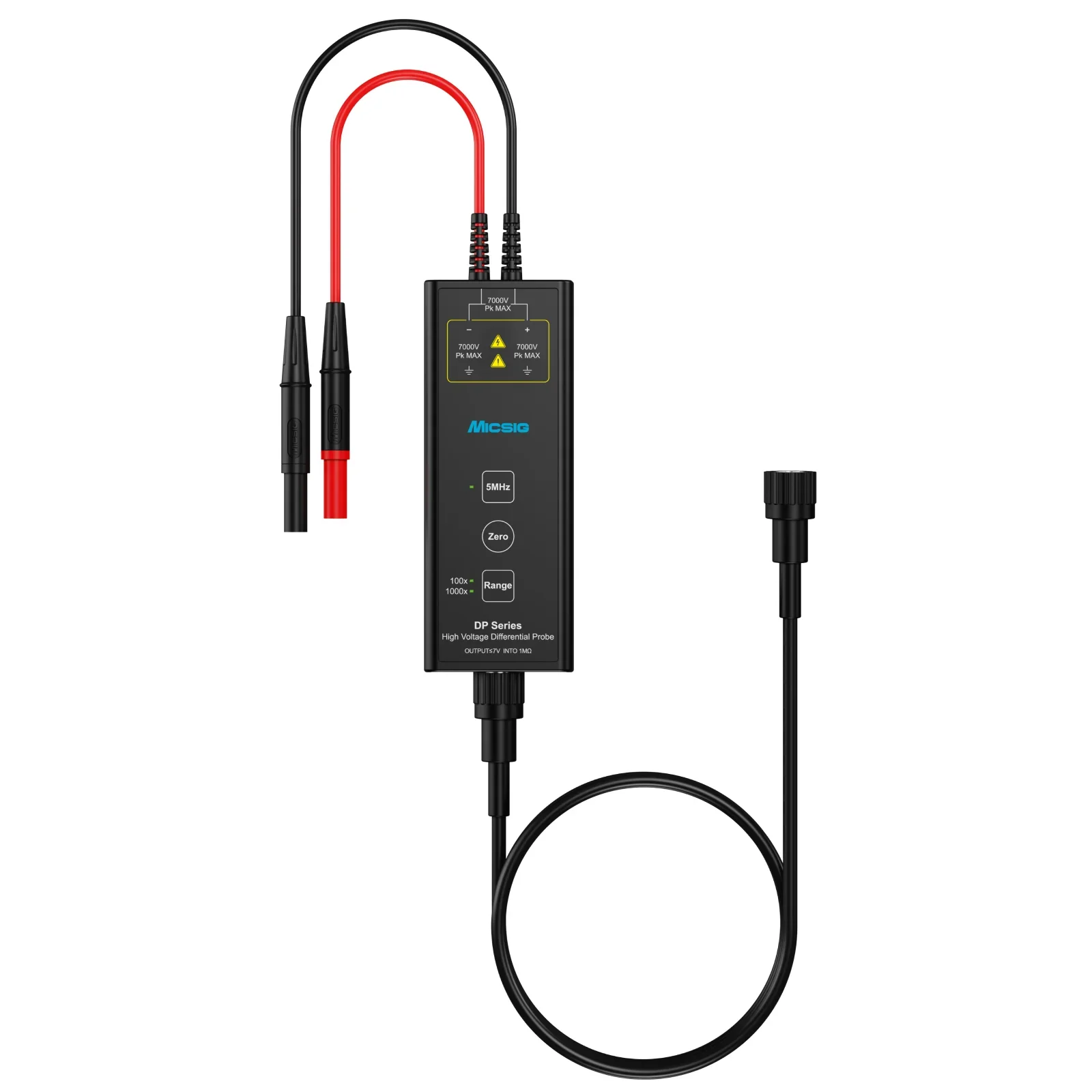 

2026 Micsig DP1502 High Voltage Differential Probe 200MHz Oscilloscope Probe 50X 500X Attenuation