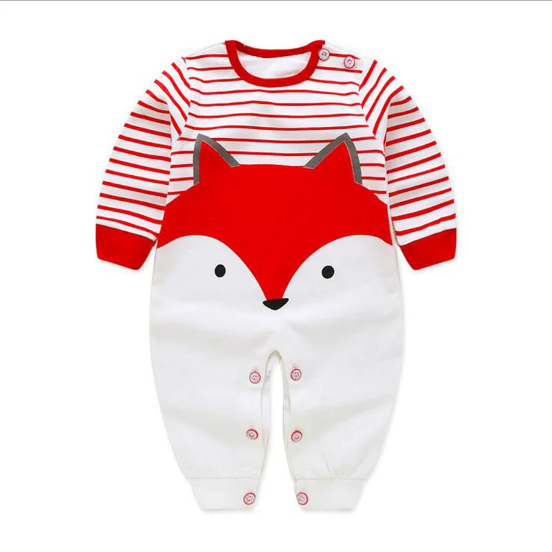 New Newborn Jumpsuits Baby Clothing Boy Girl Romper Clothes Long Sleeve Infant Rompers